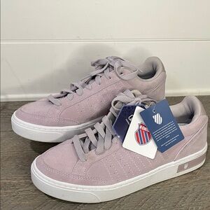 NWT K-Swiss Court Block purple/lavender - sneakers -  size 7.5